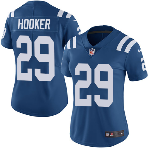 Indianapolis Colts #29 Limited Malik Hooker Royal Blue Nike NFL Home Women Vapor Untouchable jerseys